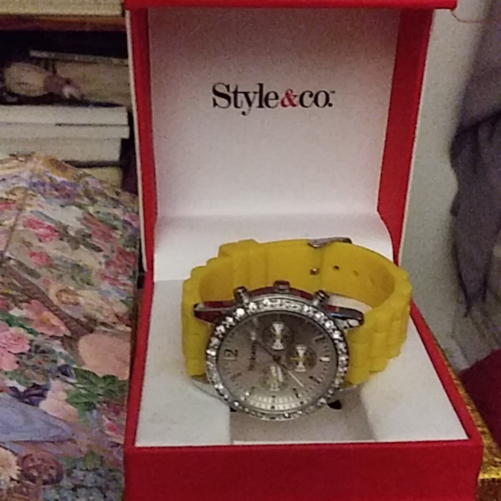 I got this Style & Co watch Macy's Sale🎄